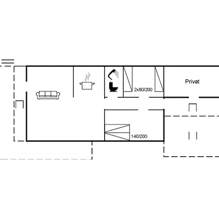 Asya - 600m From The Sea By Interhome Dom wakacyjny Bogense